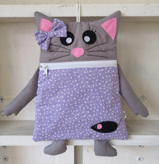 pyžamožrout kočička fialová